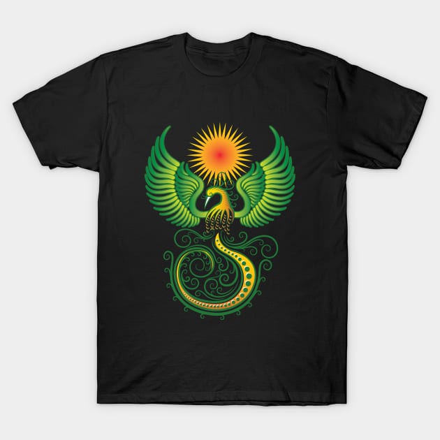 Phoenix Decoration T-Shirt by tsign703